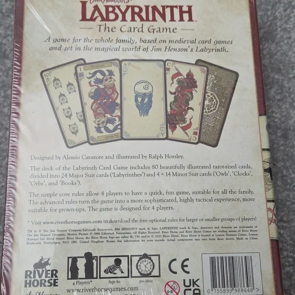 Jim Henson's Labyrinth The Card Game NIP - Picture 3 of 6